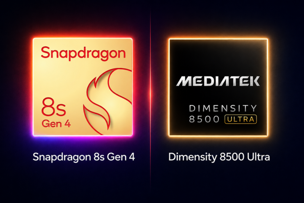 Perbandingan Snapdragon 8s Gen 4 dan Dimensity 8500 Ultra