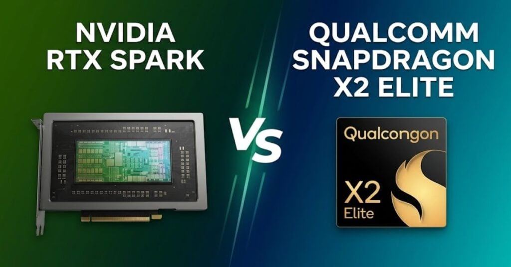 Perbandingan chip Snapdragon X2 Elite dan Nvidia RTX Spark pada laptop Windows