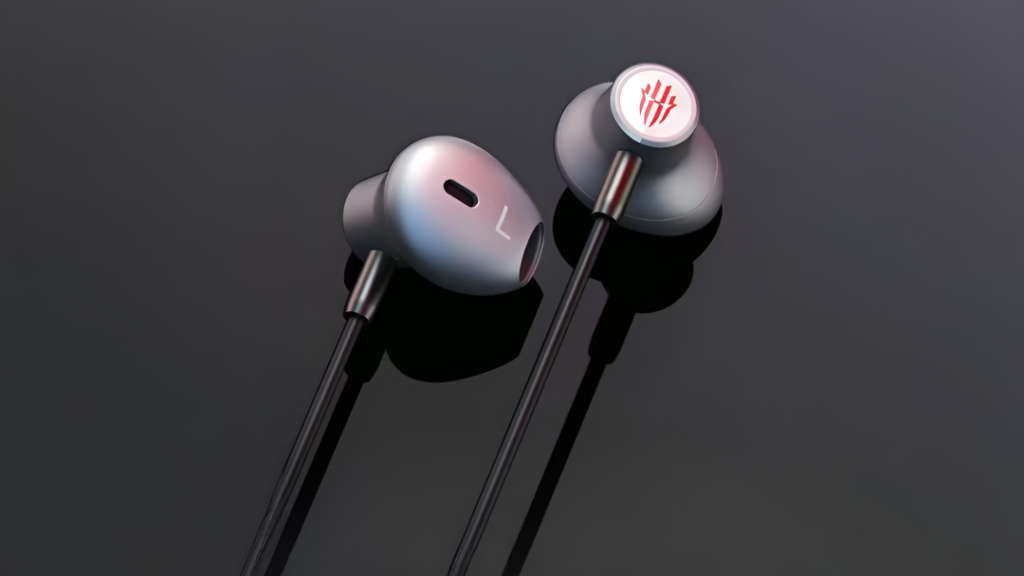Red Magic wired gaming earbuds