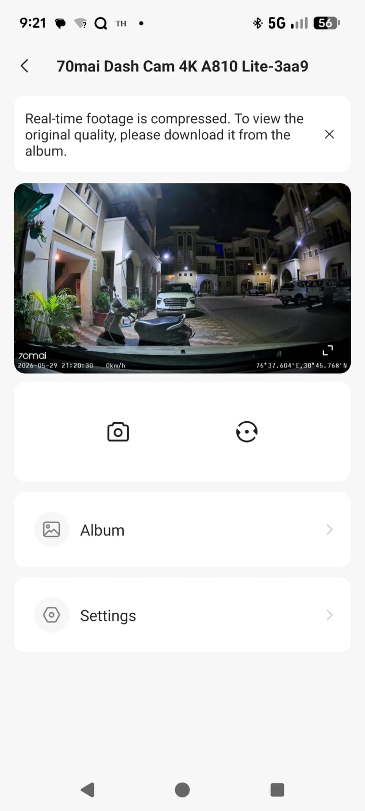 Aksesoris dan unit lengkap dashcam 70mai A810 Lite