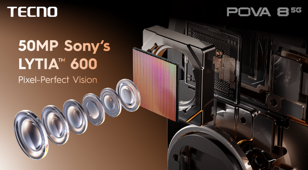 Tecno Pova 8 5G battery and design