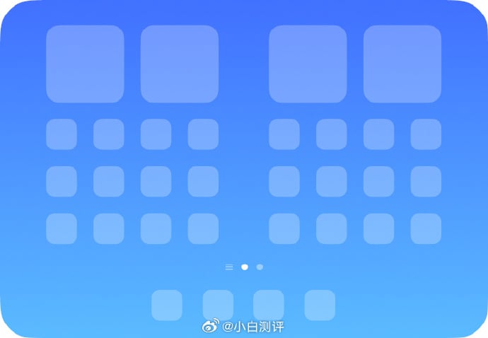 Xiaomi widescreen foldable concept showing improved usability when folded and unfolded