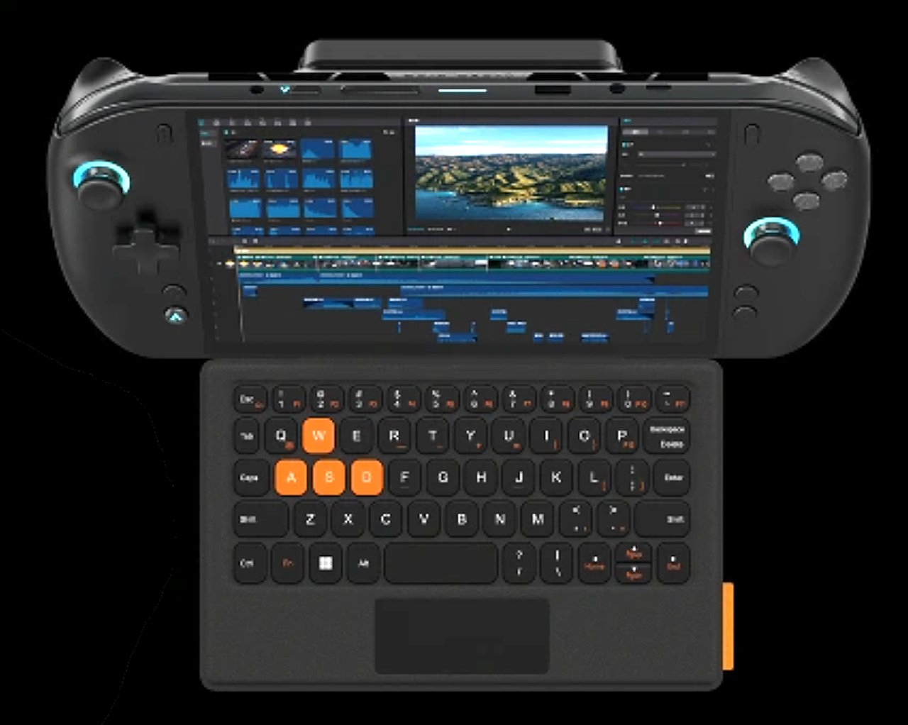 The X2 Mini Pro can be used as a 2-in-1 PC tablet with a detachable magnetic keyboard.