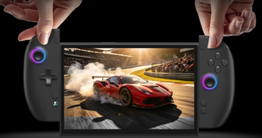 The X2 Mini Pro comes with detachable game controllers.