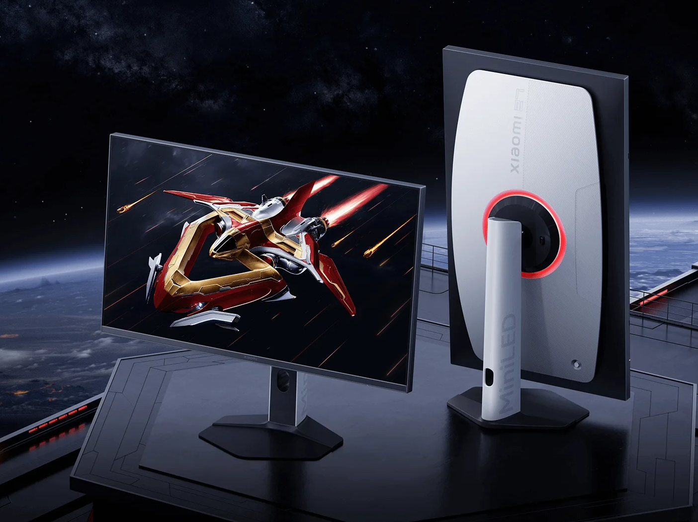 Xiaomi Mini LED Gaming Monitor G Pro 27Qi 2026 ports and stand